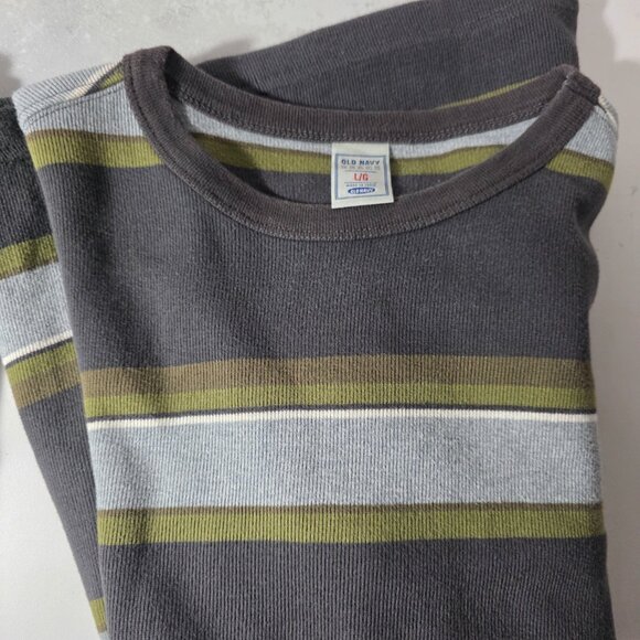 Boy's Children's Large (10-12) Old Navy Long Sleeve Shirt Bundle [4x Pieces] - Picture 3 of 9